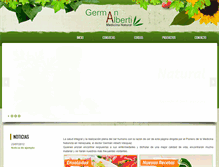 Tablet Screenshot of germanalberti.com